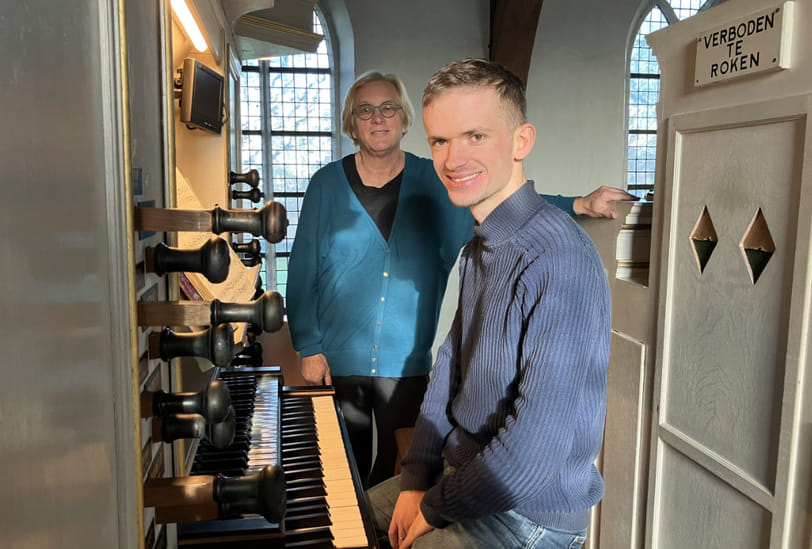 Organist Martien de Vos (29) wil volmaakt orgel spelen: 'Het kan altijd beter'