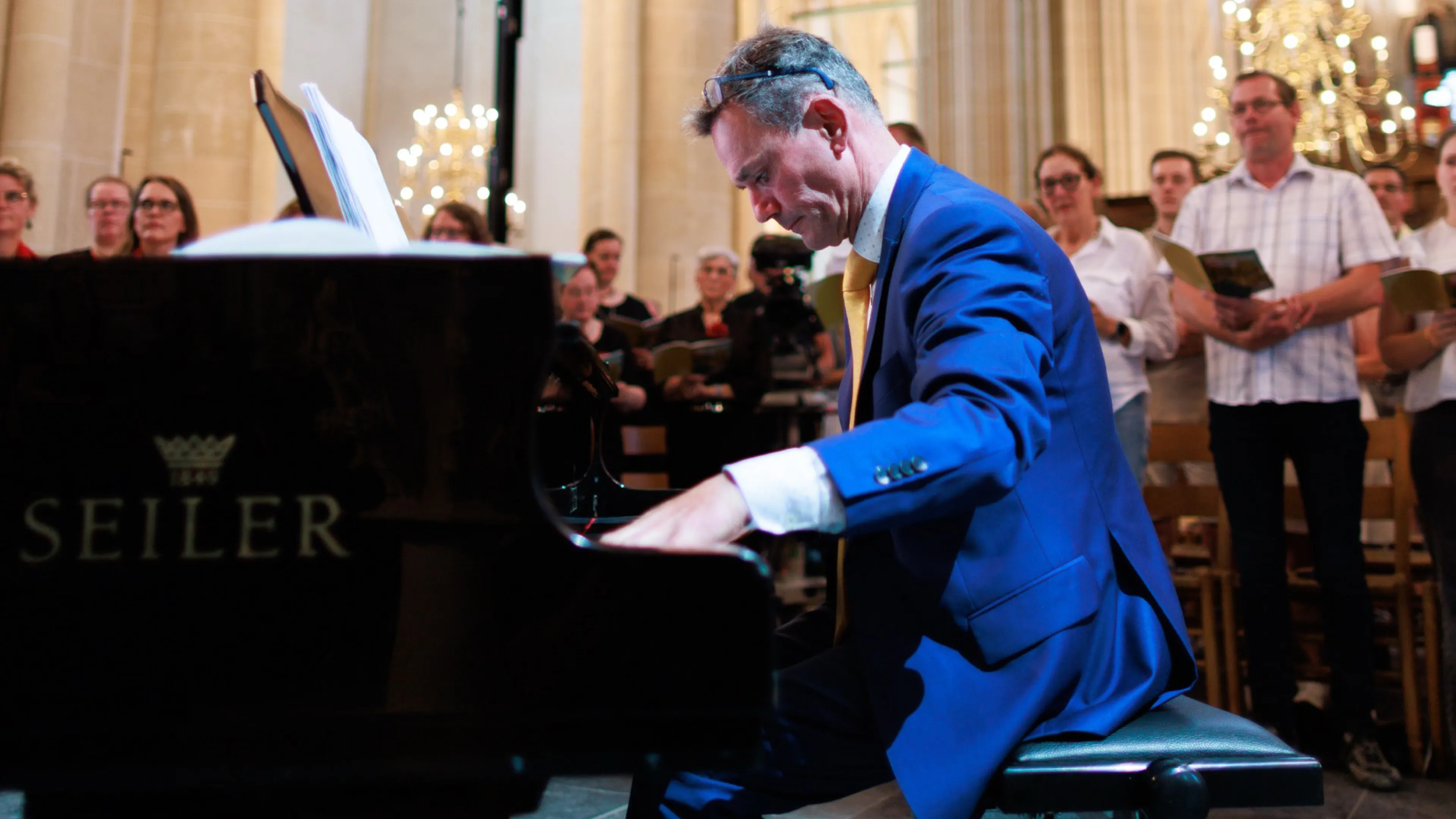Dirigent, organist en pianist André van Vliet is overleden