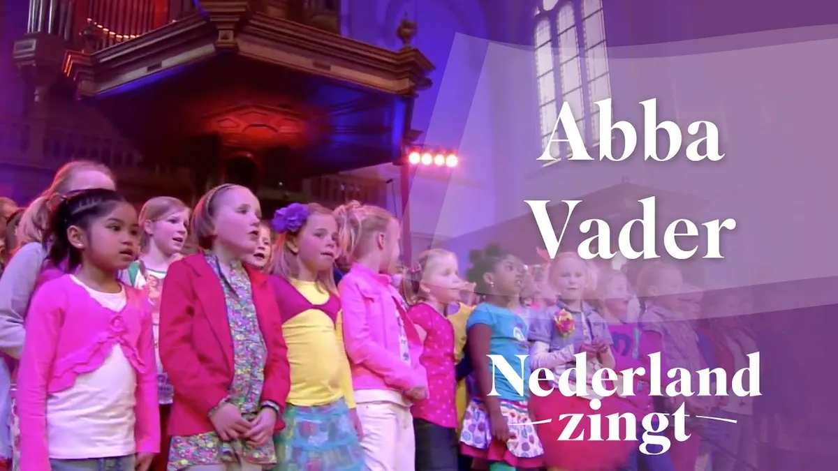'Abba Vader' gezongen door een groot kinderkoor - Nederland Zingt