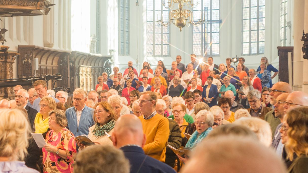 Dit weekend in Nederland Zingt: 'Vrede vervult mijn hart'