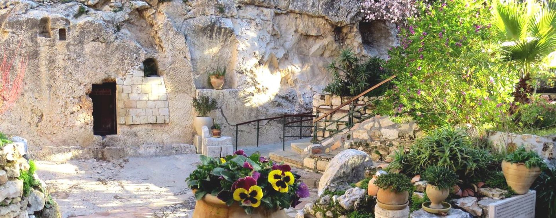 De graftombe en de bijbehorende tuin in Jeruzalem