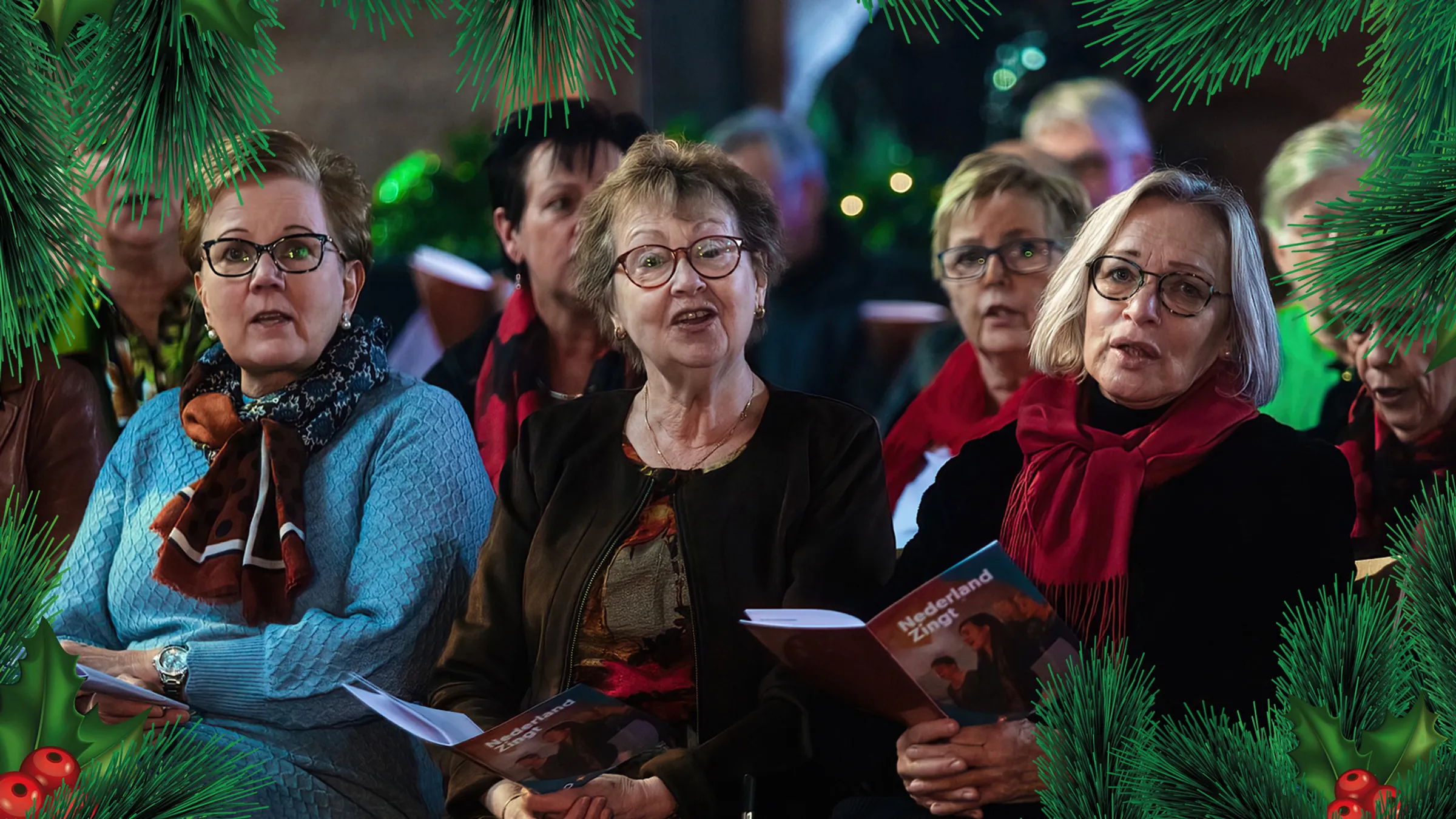 Kom Kerstliederen zingen bij tv-opnames van Nederland Zingt