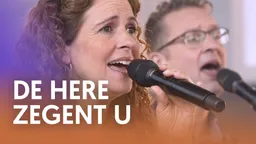 Cover van het lied De Here zegent u