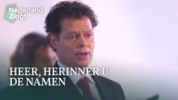 Cover van het lied Heer herinner U de namen