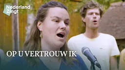 Cover van het lied Op U vertrouw ik