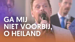 Cover van het lied Ga mij niet voorbij o Heiland