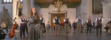 Worship op woensdag: Tenira Sturm en Mannenensemble zingen het rakende lied 'Through it all'