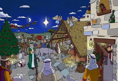 Vind jij de 15 cadeaus in het kerstverhaal?