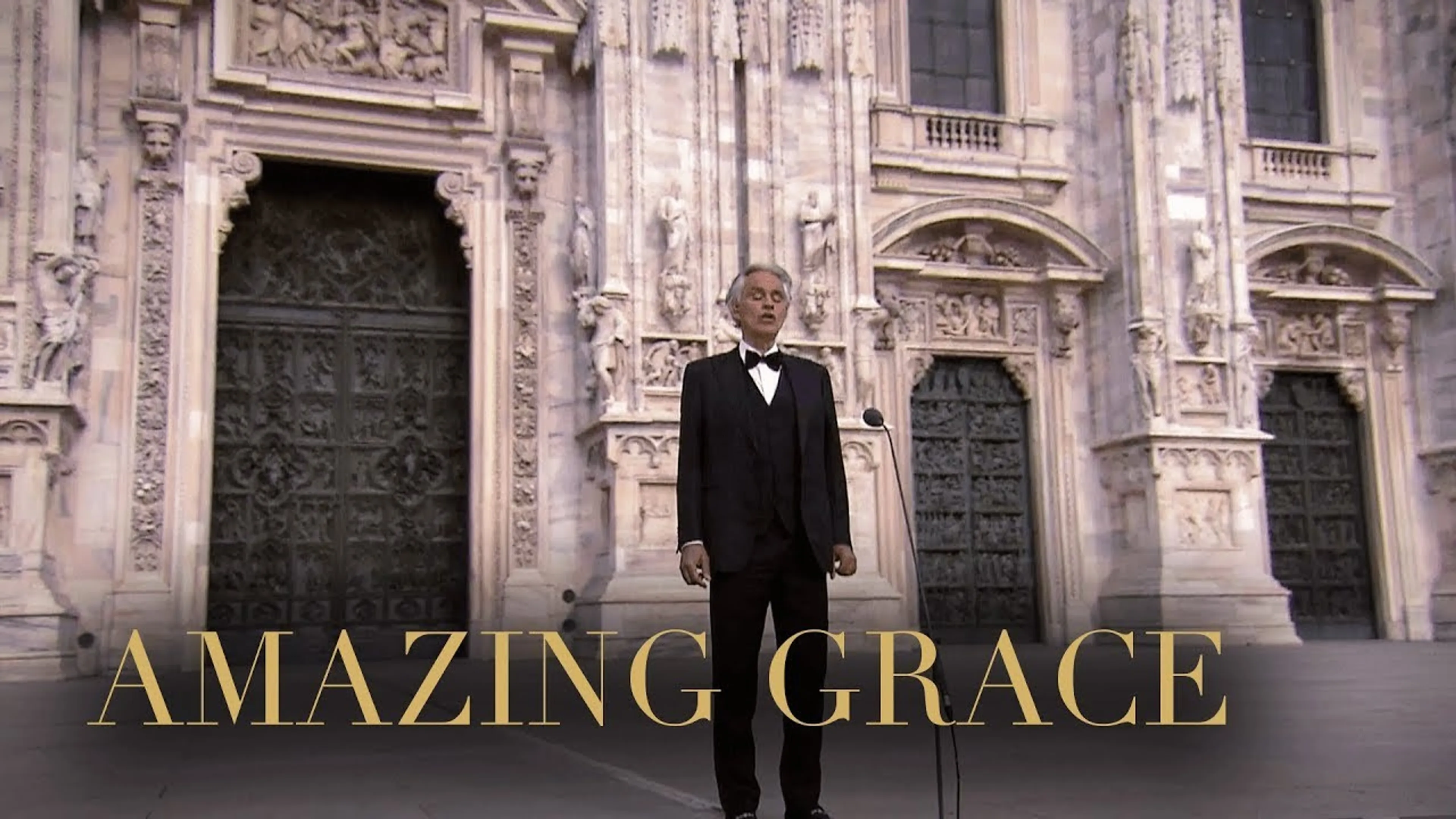 Indrukwekkend: 'Amazing Grace' door Andrea Bocelli