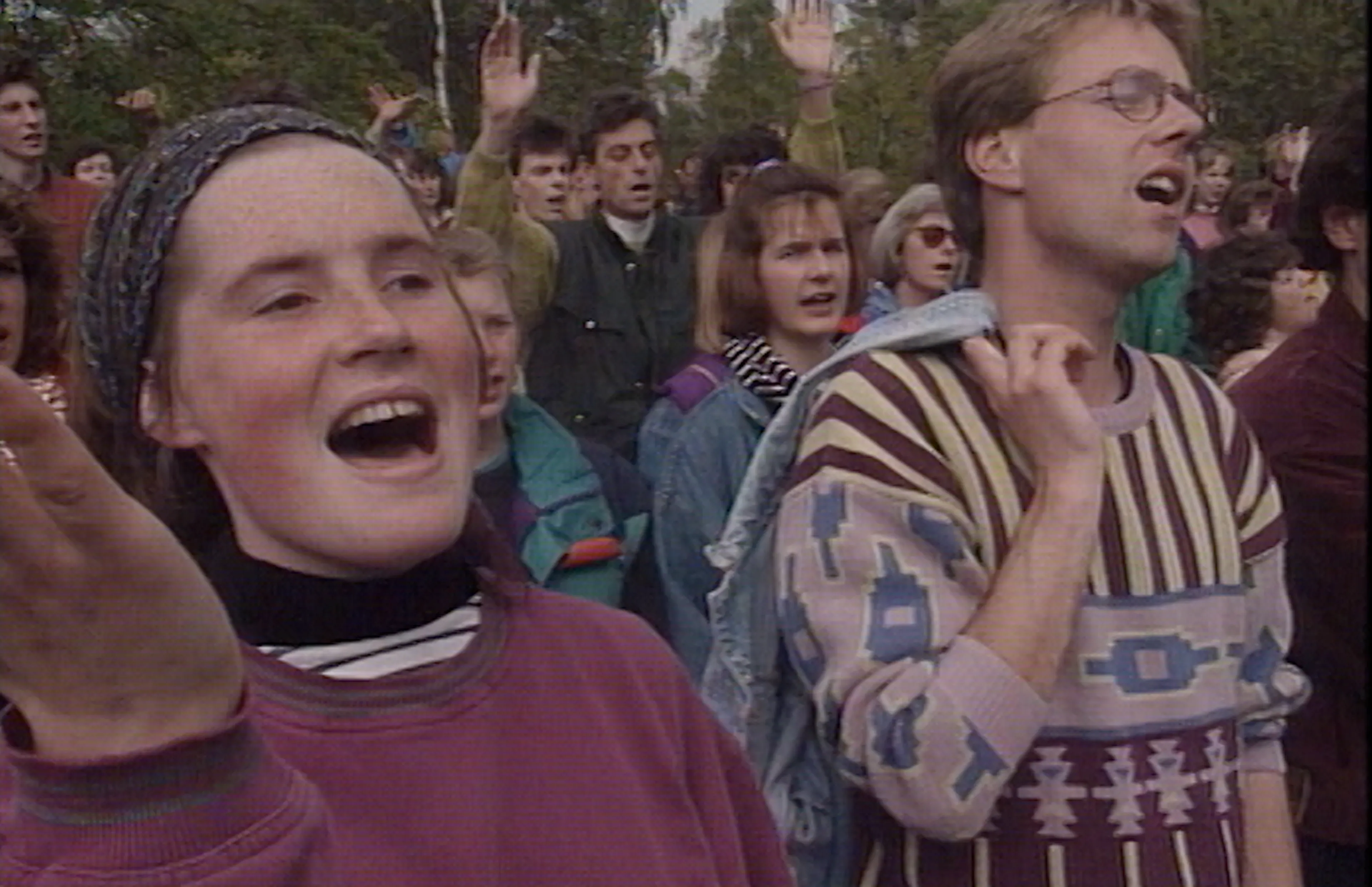 Bekijk een rapportage van de voorloper van Opwekking: 'Vierhouten 1991'