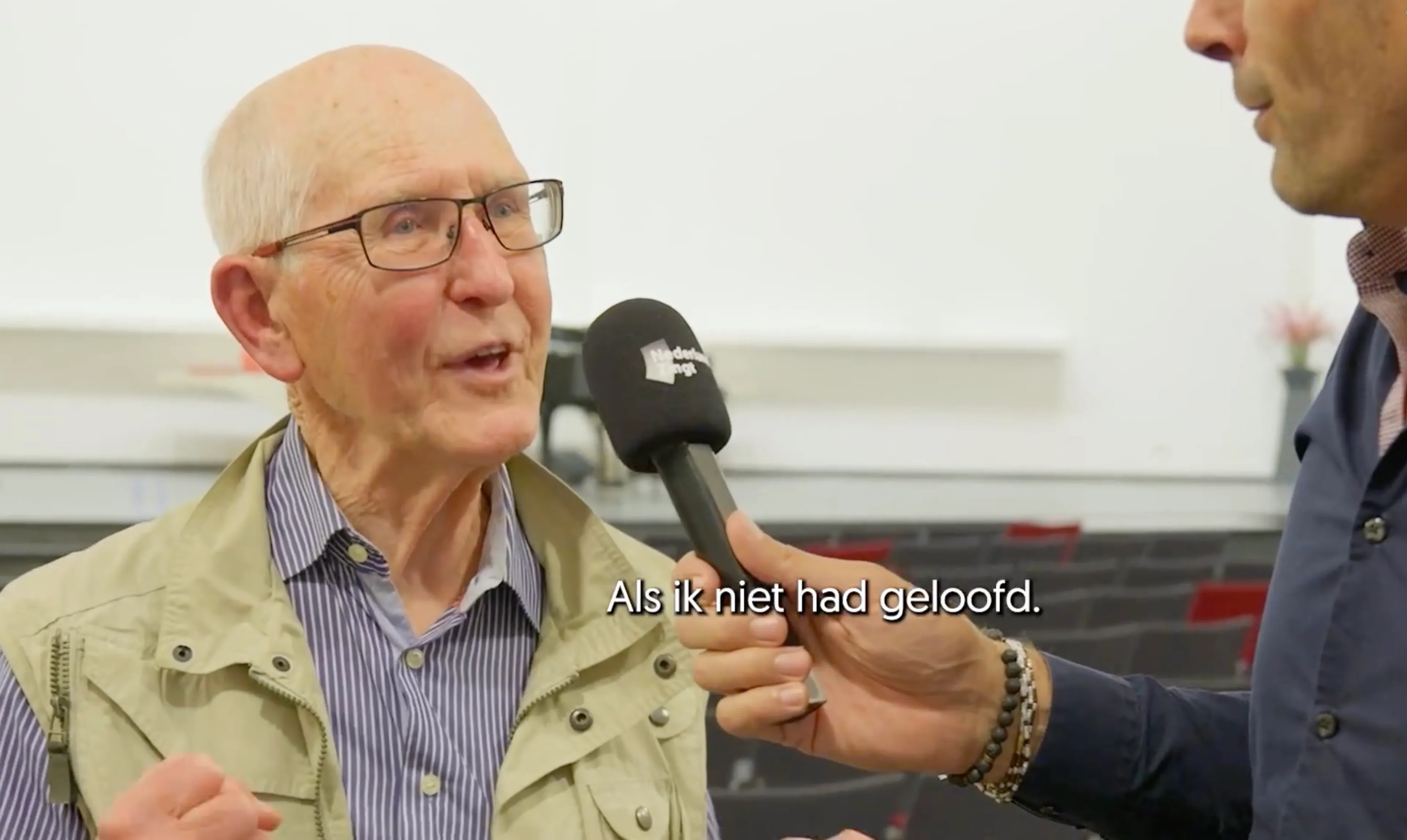 Prachtig! Man spreekt vol overtuiging Psalm 27 uit!