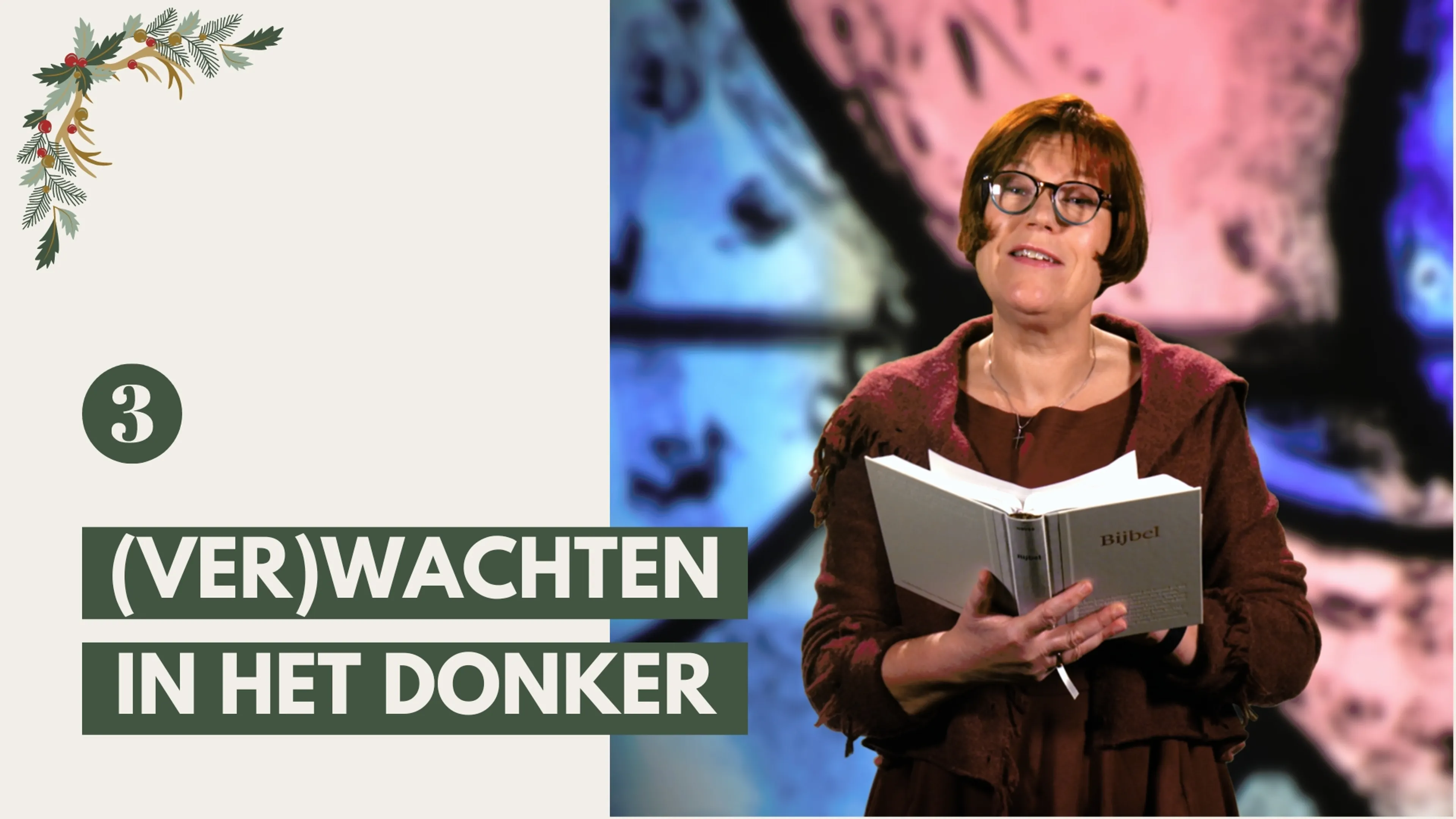 Bekijk een mooie overdenking over verwachting: 'De kunst van het verwachten is niet minder dan een wonder dat je kan overkomen'