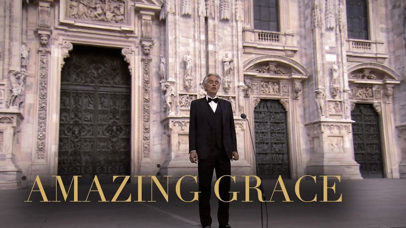 Indrukwekkend: 'Amazing Grace' door Andrea Bocelli