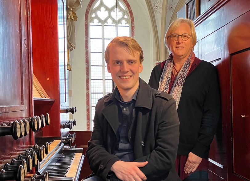 Organist Leendert Verduijn: ‘Ik zing altijd mee’